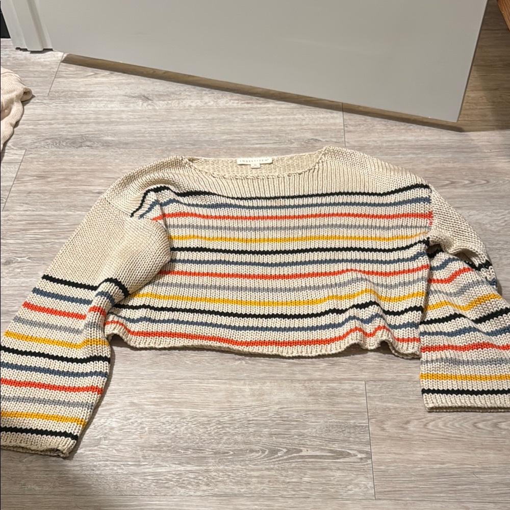 Striped Knit Sweater